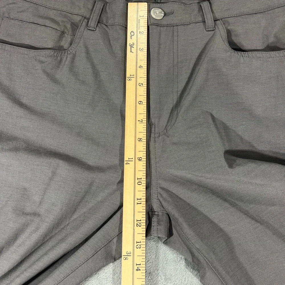 Callaway Mens Golf Pants 38x30 Grey Stretch Performance Five Pocket Trousers